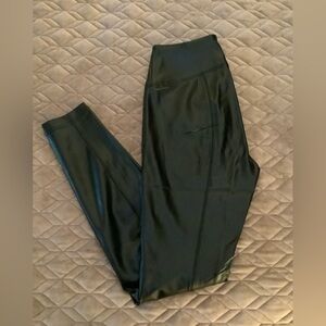 White House Black Market Black Faux Leather Leggings